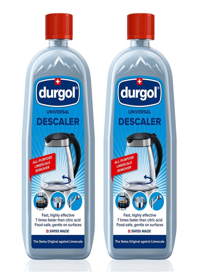 Durgol Universal, Multi-Purpose Descaler and Decalcifier for Household Items, 16.9 Fluid Ounces (Pack of 2) - Image 1